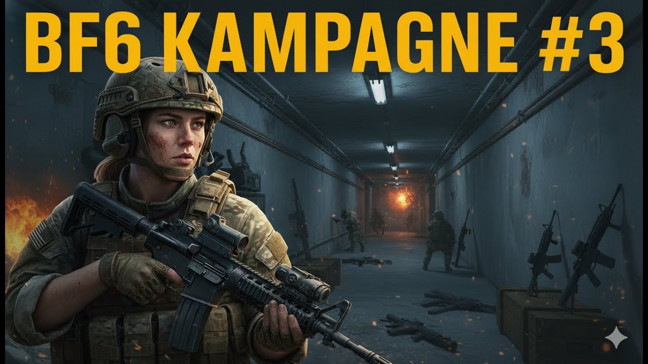 Nahkampf-Action! Die Tunnel-Mission | BF6 Kampagne #3