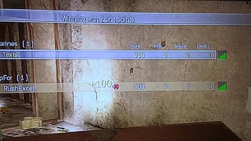 Map 2 backlot vs RushExcel up 3-0