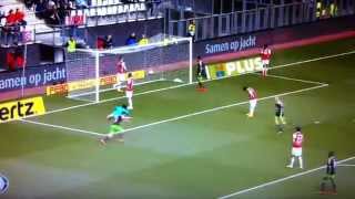 AZ - Feyenoord (1-4) 5-4-2015 Alle Goals