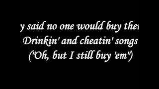 Murder on Music Row - Alan Jackson with George Strait (Lyrics)