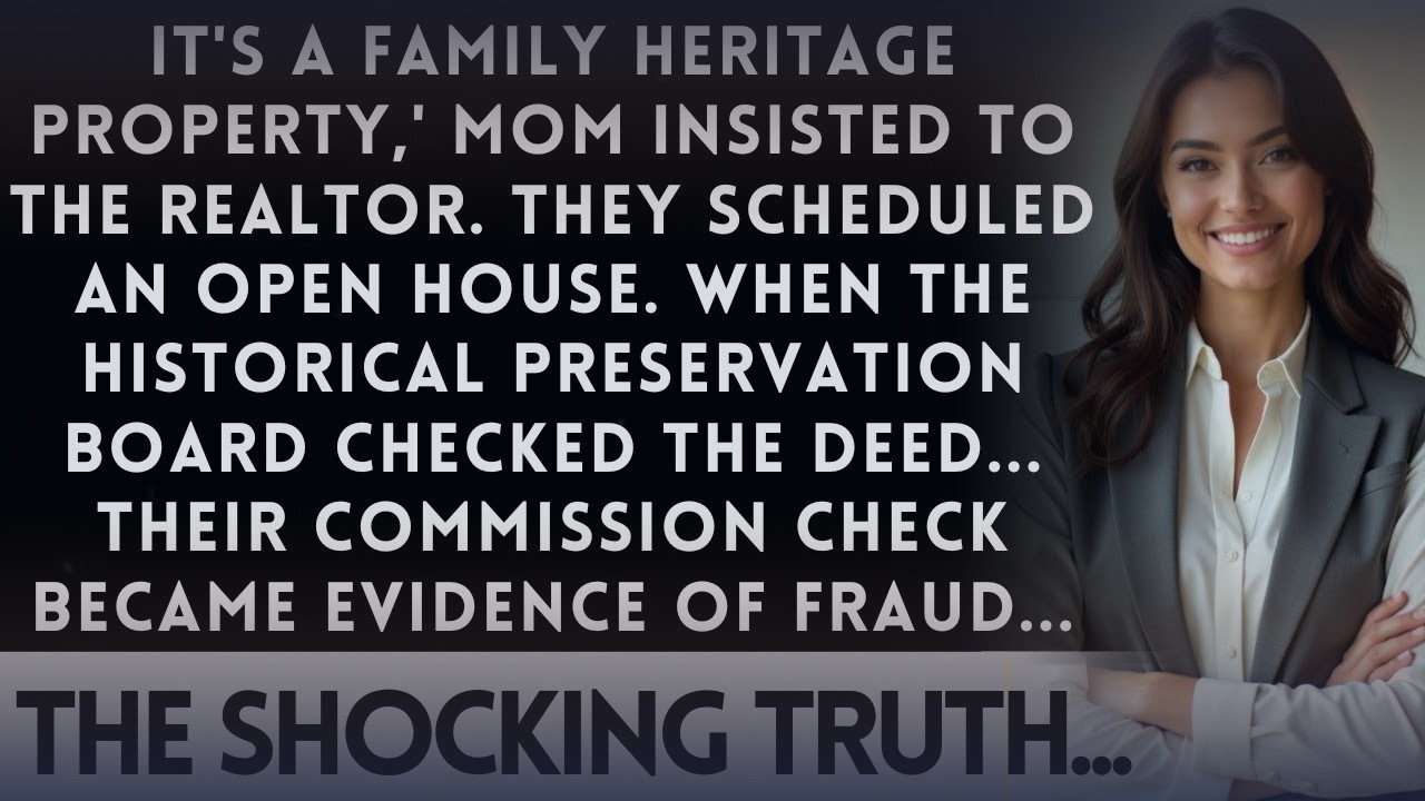 Mother Listed My Historic Home As Hers — Then The Preservation Board Investigated...