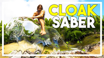 CLOAKING SABER THAT SPITS ACID?! - Ark Survival Evolved Modded S2EP20