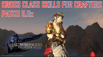 Final Fantasy XIV - Crafter Cross Class Skills