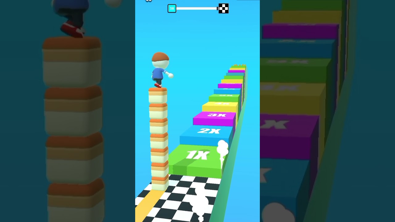 Cube Surfer Food Skateboard Gameplay || Gaming Channel