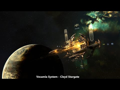 EVE Online Station Tours: Vecamia System - Cleyd Stargate