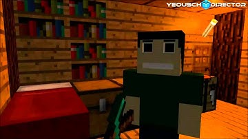 [Blender 3D] Talking Minecraft Character Animation [Lip Sync]