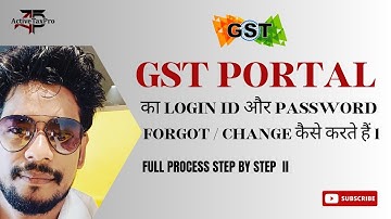 GST Portal Ka Username & Password Kaise Forgot Karte hai ll GST Ka Username or Password Bhul Gye ll