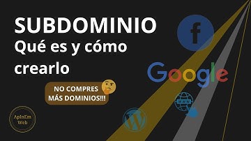 🌐 ¿QUÉ es un SUBDOMINIO, para que sirve y CÓMO CREAR UN SUBDOMINIO? 🔑 {{ PASO por PASO }}