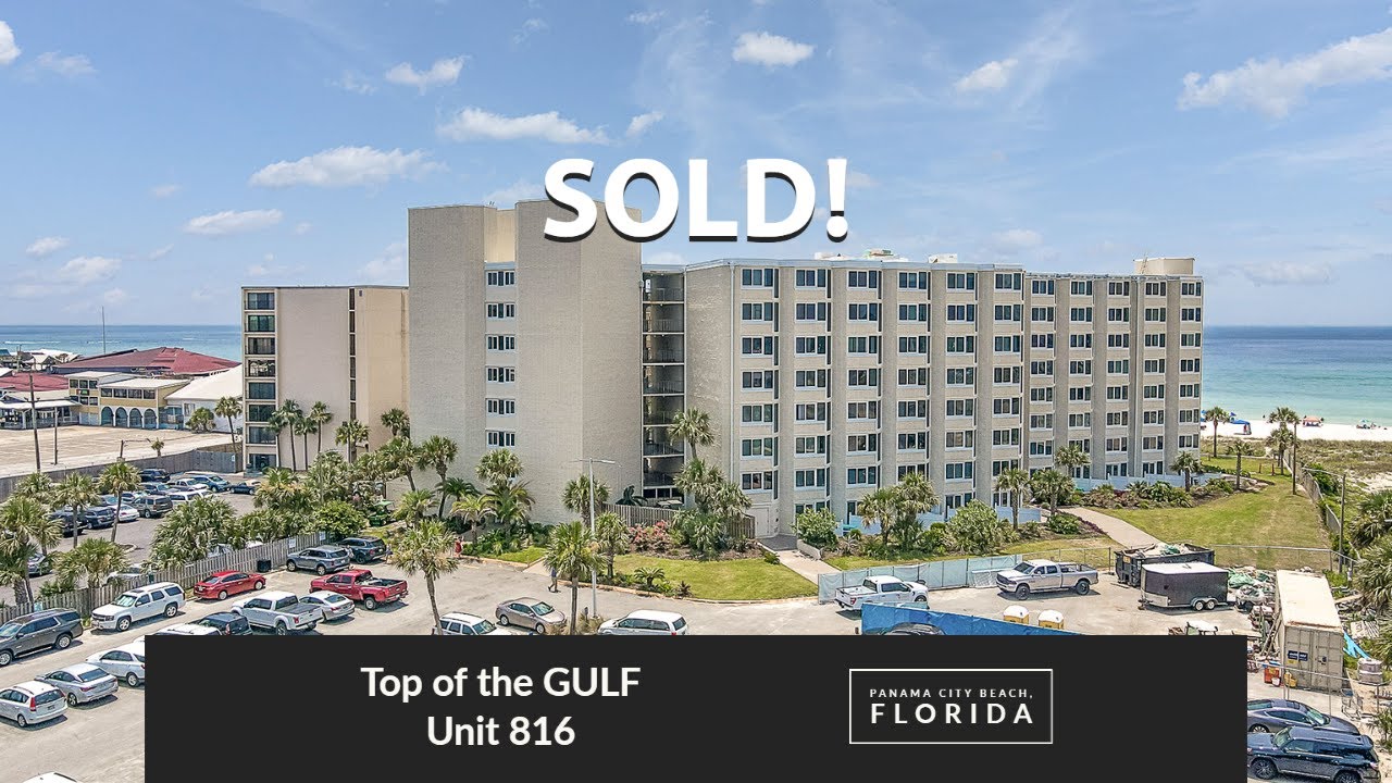 SOLD Top of the Gulf 816 Panama City Beach Florida Condos For Sale