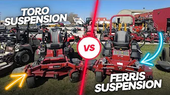 Ferris Independent Suspension vs Toro My Ride Platform Suspension - Zero Turn Mower Ride Quality