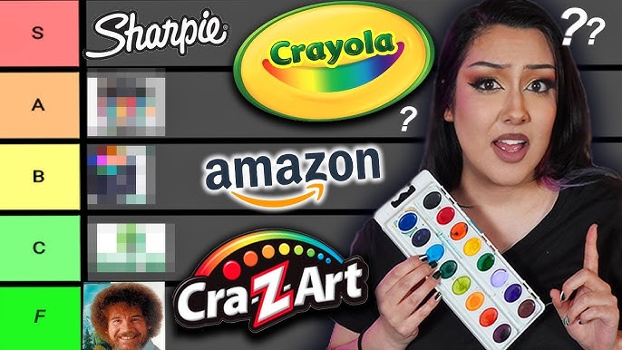 I Tried 's Weird Knock-Off Art Supply Brand..(can't believe these are  real) 