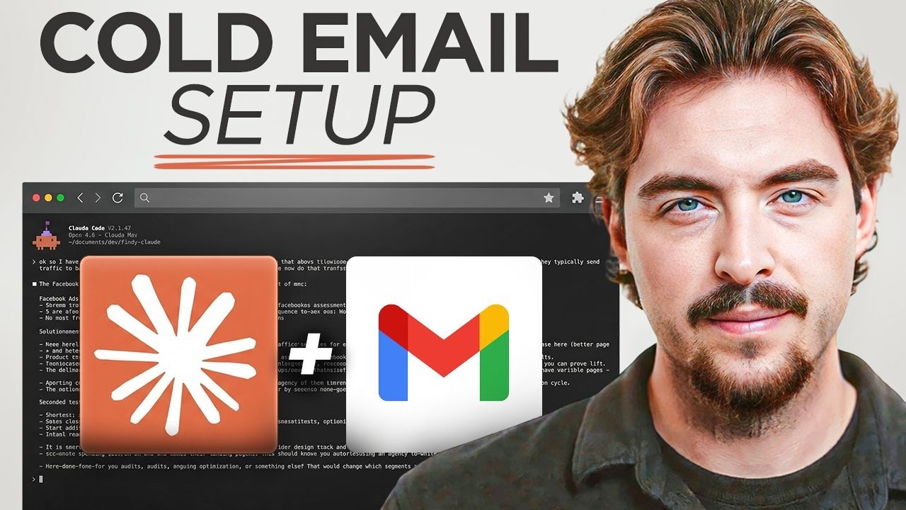 Email And Cod Claude Code Cold Email Setup: From Zero to Sending in 19 Minutes - YouTube