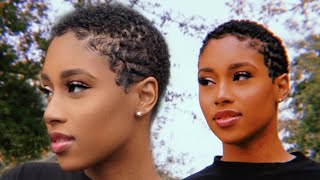 How to Define Curls on Short Natural Hair | Gabriella Elena