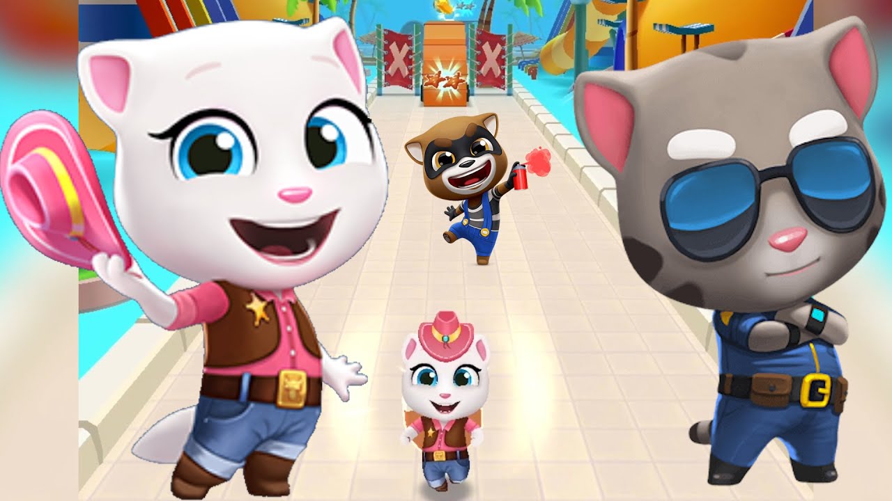 Talking Tom Gold Run New Update Ios Android Gameplay 2024 Youtube 