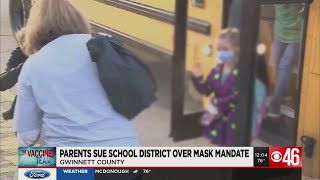 Parents sue school district over mask mandate