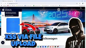 XSS Via File Upload Vulnerability | Using SVG File | Bug Bounty 2025