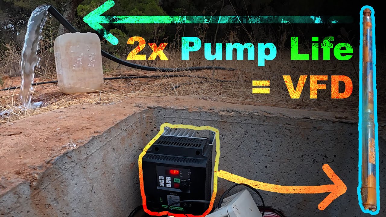 NFlixin 9600 Unbox, Install, Config  - Installing a VFD for my Borehole Pump - 2x Pump Life