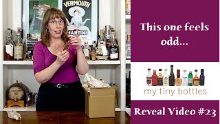 My Tiny Bottles: Reveal #23 - Unboxing History in Grandma's Mini Liquor Bottle Collection