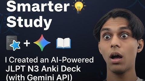 I Created an AI-Powered JLPT N3 Anki Deck (with Gemini API) — It’s INSANE 🤯| STEP BY STEP |