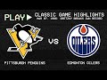 Pittsburgh Penguins vs. Edmonton Oilers - March 7, 1986 - Gretzky Breaks Own Record | NHL Classics