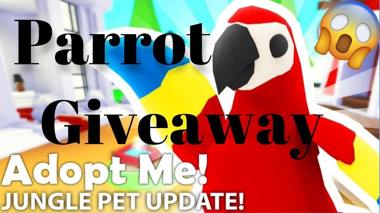 ADOPT ME PARROT GIVEAWAYROBLOX ADOPT ME YouTube