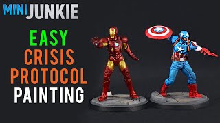 Speed Painting Marvel Crisis Protocol Heroes