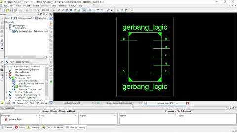 Tutorial Xilinx Membuat Lima Gerbang Logic Dasar
