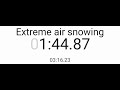 Extreme air snowing official music