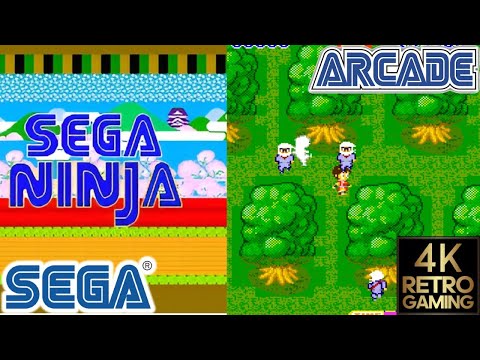 Sega Ninja Arcade Sega 1985 4k 60 Fps Longplay