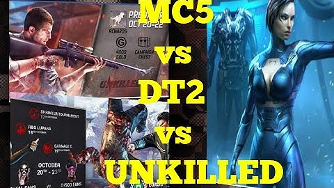 Modern Combat 5 vs Dead trigger 2 vs Unkilled.....Triple threat comparison battle....must watch...
