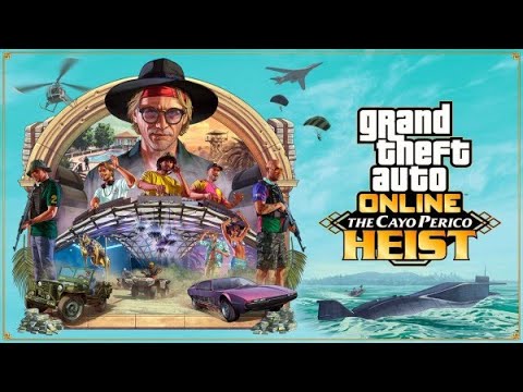 #2【GTA】新マップ追加！ 新強盗ミッション実況プレイ！ Dゲイル　GTAオンライン カヨ・ペリコ強盗