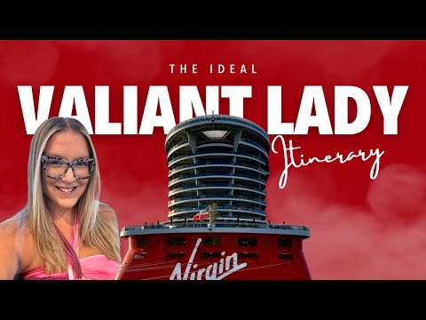 The IDEAL Valiant Lady Itinerary | 2024 Virgin Voyages Event Guide