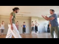 Scott Wells, teaching Contact Improvisation in Athens