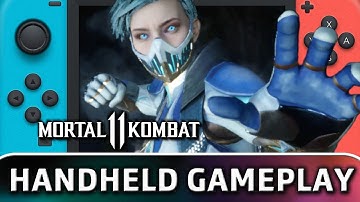 Mortal Kombat 11 | Frost Gameplay in Handheld MODE on Switch