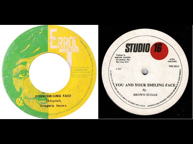 洋楽 BROWN SUGAR YOU AND YOUR SMILING FACE Gregory Isaacs 