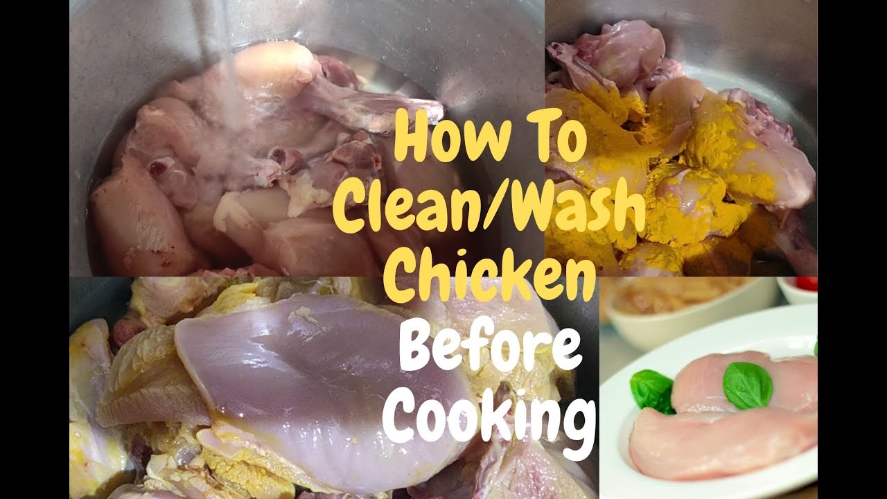 CHICKENWASHHow To Clean/Wash Chicken Before Cooking चिकन साफ करने का तरीका chickencleaning