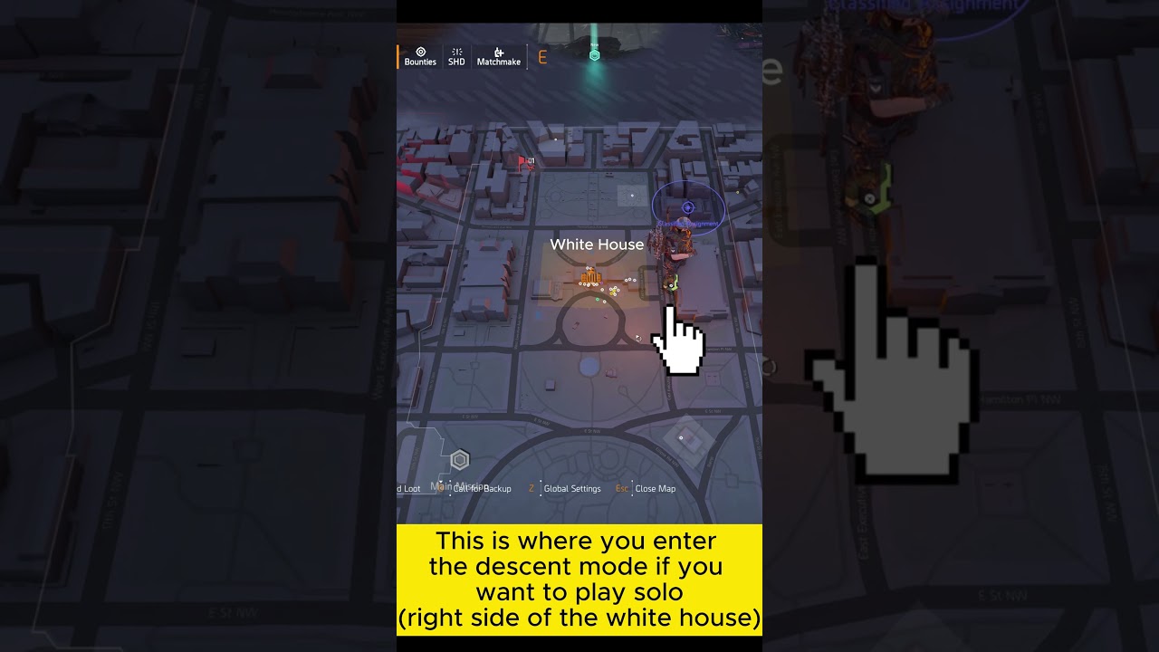 This is where you enter the Descent Mode if you want to play solo 