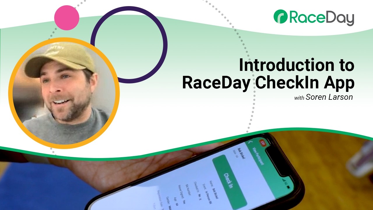 Introduction to RaceDay CheckIn App - YouTube