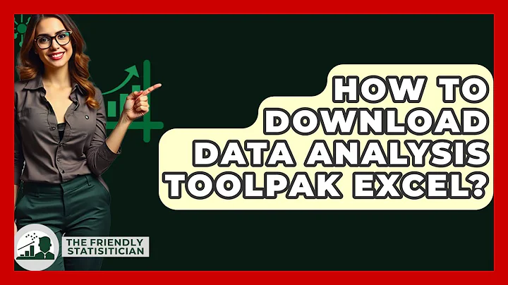 How To Download Data Analysis Toolpak Excel? - The Friendly Statistician