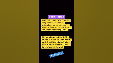 Spring Boot Interview: How to Test REST APIs? 💡 | Must-Know Java Trick 🚀