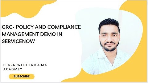 ServiceNow GRC - Policy & Compliance Demo #servicenow #servicenowdeveloper