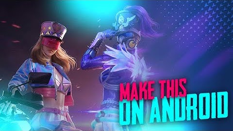 Make this amazing!PUBG MOBILE thumbnail on Android (tutorial)
