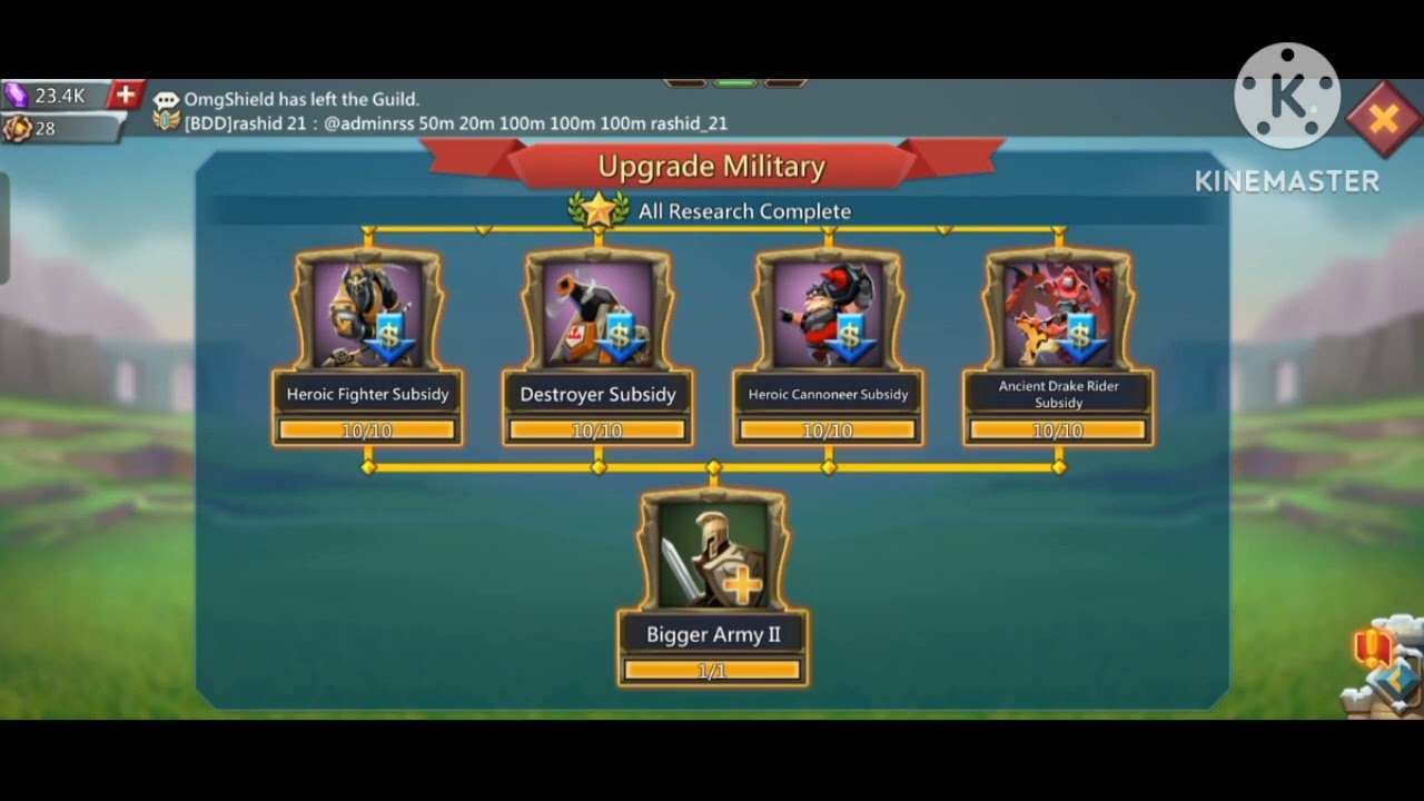 Lords mobile game. Game guide, introduce myself account.