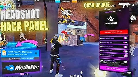 Ob50 Update 🎯 Free Fire Max Panel Injector Hack ☑️ Rank Working Auto Headshot Panel Injector