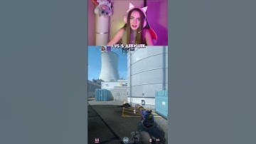 1 VS 5 ДЕВОЧЕК В КС2 | #кс2 #cs2 #shorts