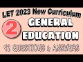 General education part 2 let reviewer 2023  abrinica calzado tv
