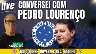 Jaeci conversou com Pedro Lourenço hoje cedo