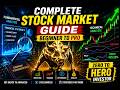 Stock Market Full Tutorial | Investing + Trading + Psychology