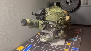 PVS-7 Night Vision Helmet Setup