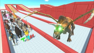 ESCAPE FROM ALIEN TRICERATOPS #2 - Animal Revolt Battle Simulator screenshot 5